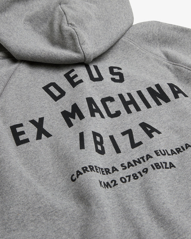 Ibiza Address Hoodie - Grey