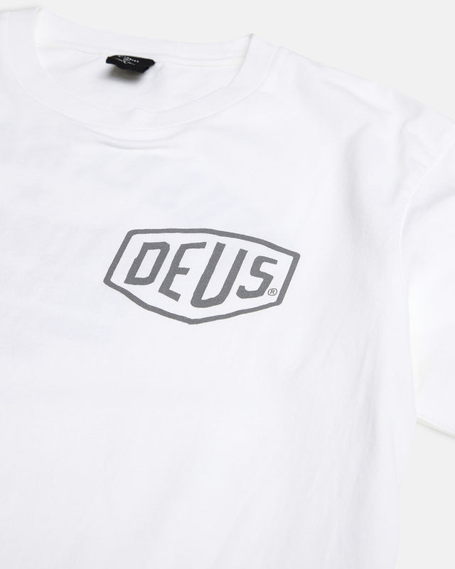 Ibiza Address Tee - White