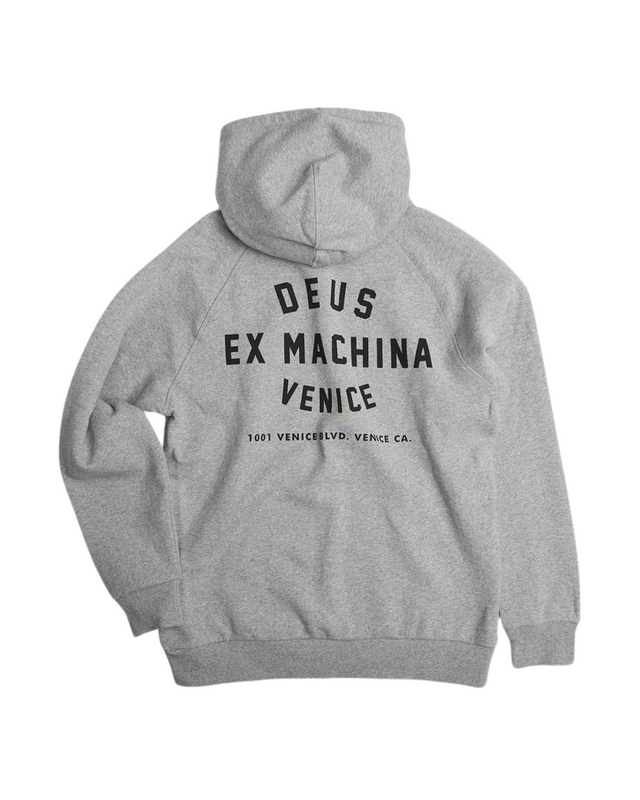 Venice Address Hoodie - Grey Marle
