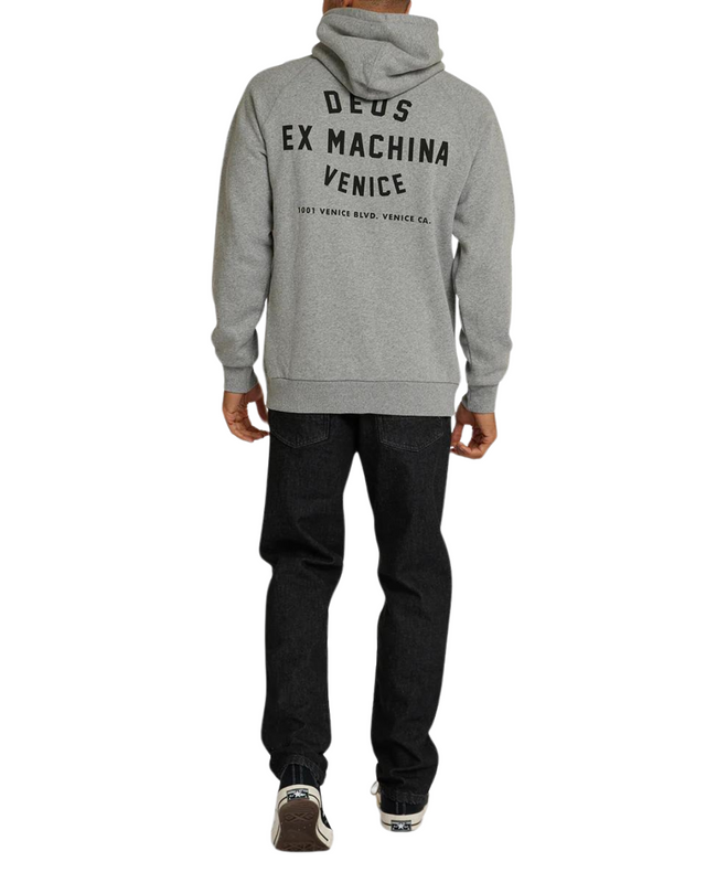 Venice Address Hoodie - Grey Marle