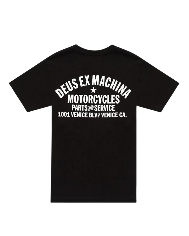 Venice Address Tee Black