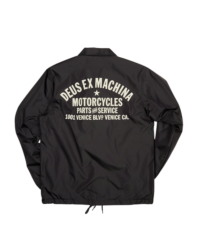 Venice Coach Jacket - Black