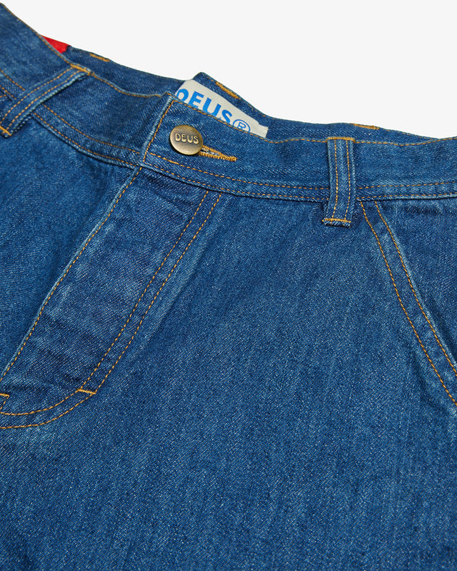 Kaiman Short - Vintage Blue Denim