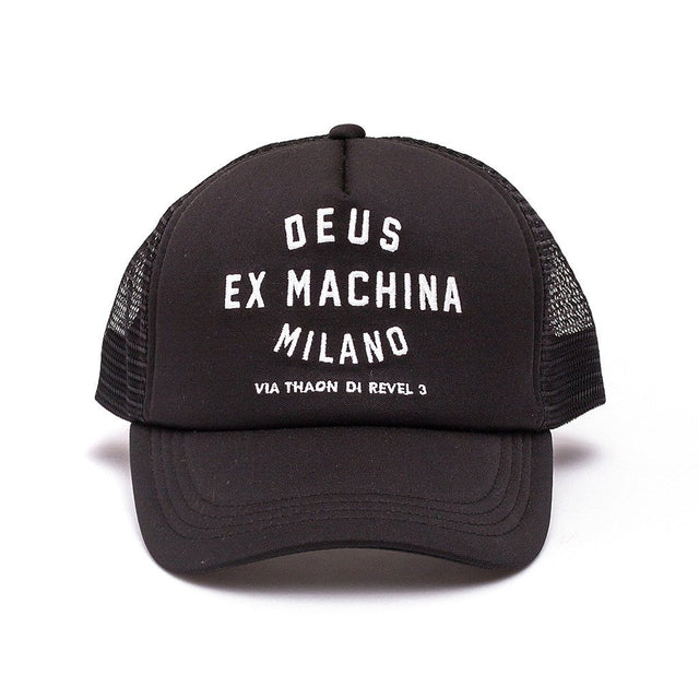 Milano Address Trucker - Black