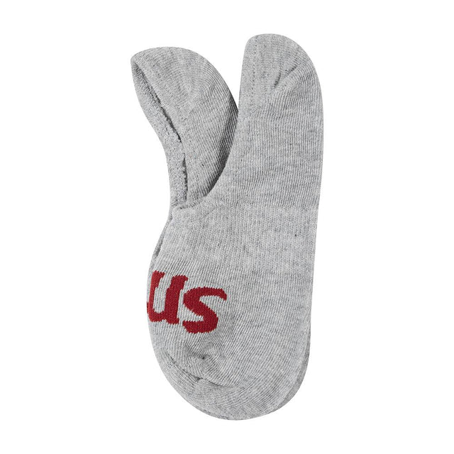 Curvy No Show Sock - 3 Pack Multi