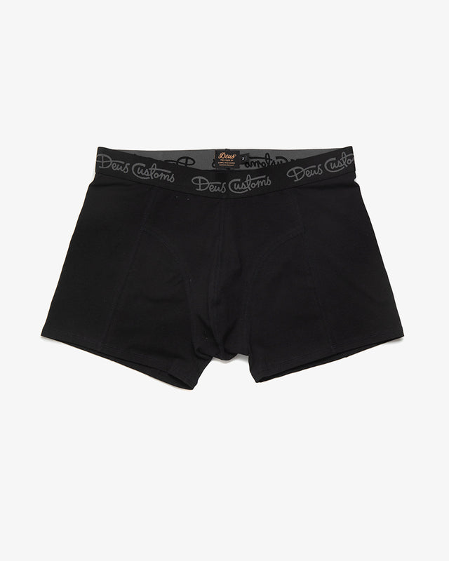 Calzoncillos de tiro medio (paquete de 3) - Negro
